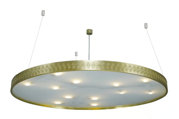 ÉCLIPSE G9 - LED handmade brass pendant lamp by Patinas Lighting - view 3